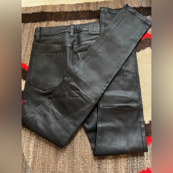 Anine Bing Skinny Leather Pants - Picture 5 of 5